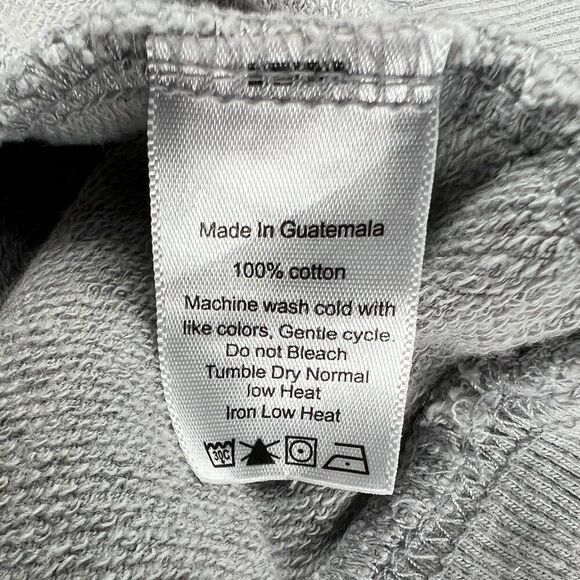 League Sweater Women's Size Small Grey Nashville Music City Crew Sweatshirt - Picture 10 of 11